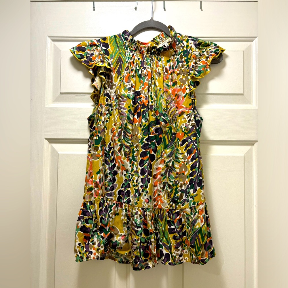 JODIFL Flutter Sleeve Top